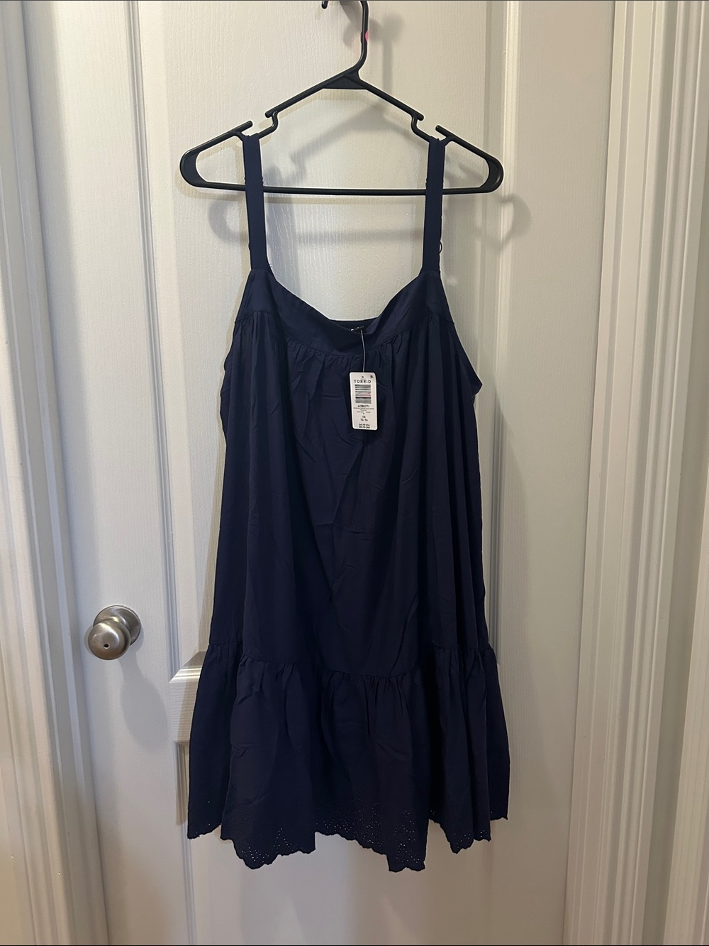Torrid Mini Scallop Hem Dress